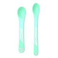 Cubiertos 2 pk Verde Twistshake