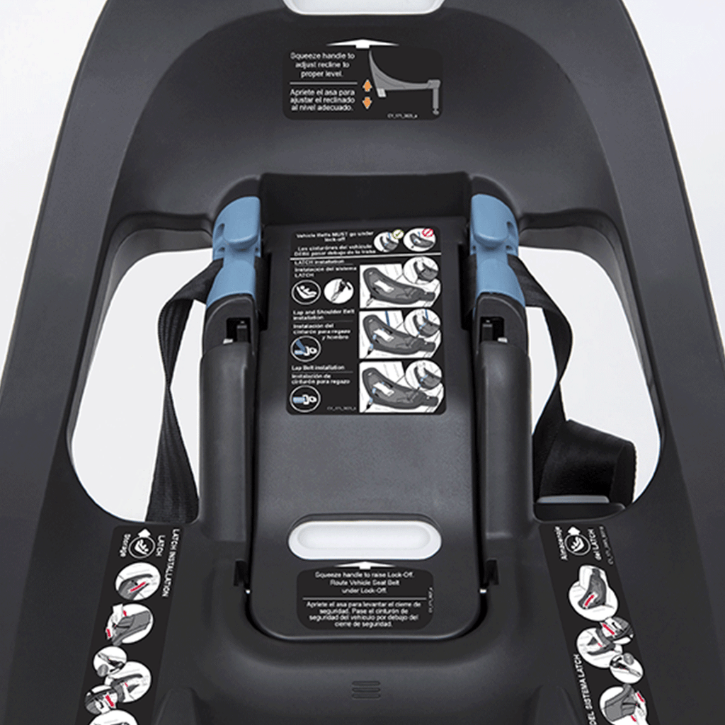 Base para Autoasiento Aton M SafeLock - Negro 518002103 Cybex