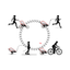 Chasis Zeno BLPI - Negro/Rosa 521000309 Cybex