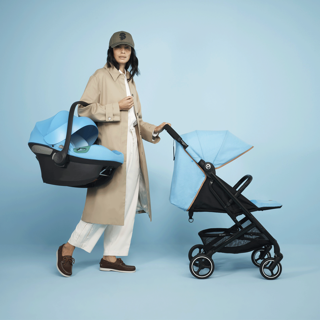 Carriola Beezy 2 Beach Blue Tourquise Cybex