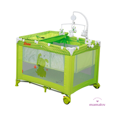 Corral Cuna Zoo Baby - Verde 95VERDE D'Bebe
