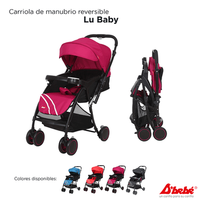 Carriola Reversible Lu Baby - Rosa 53ROSA D'bebe
