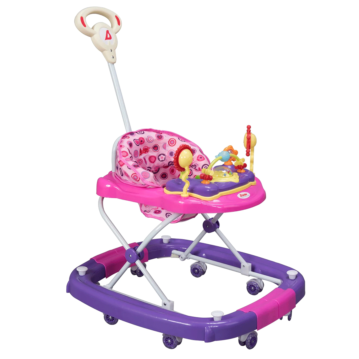 Andadera Mecedora Sunshine Rosa De Bebe