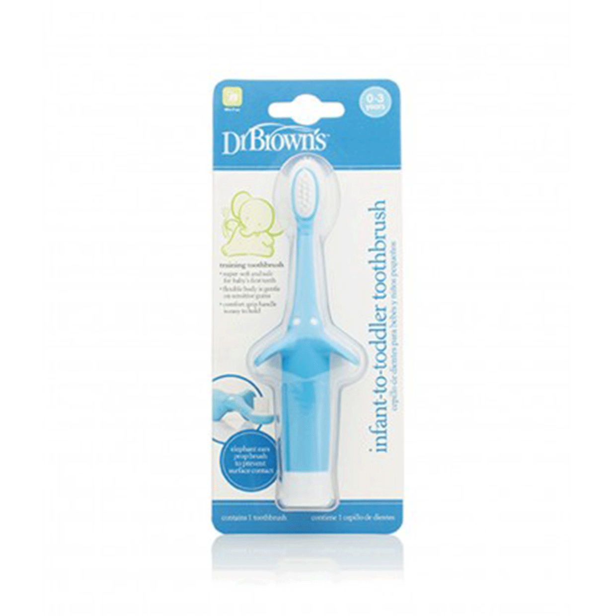 Cepillo Dental Elefante Azul Dr Brown's