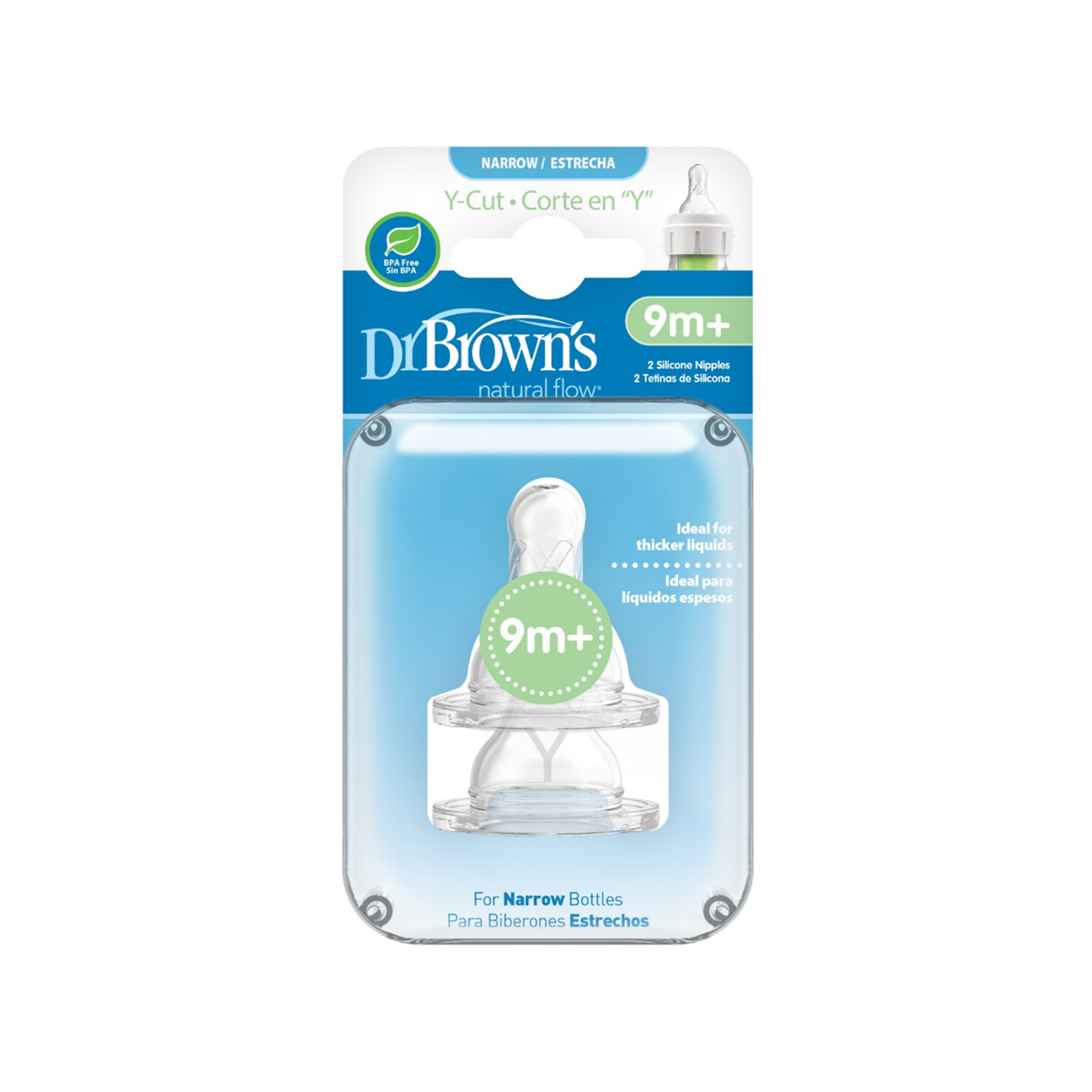 Tetina Cuello Ancho Estandar Corte Y Dr Brown's