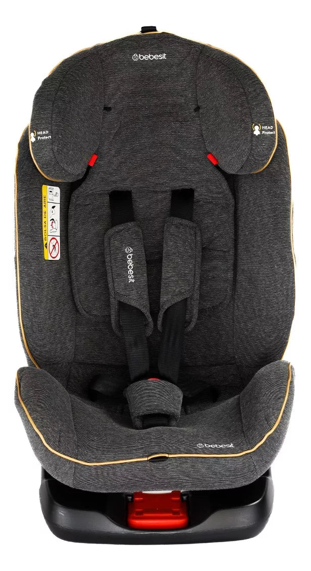 Autoasiento Para Carro Supra 360° - Negro - Bebesit