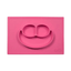 Plato de Silicon Happy Mat Rosa Ezpz