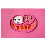 Plato de Silicon Happy Mat Rosa Ezpz