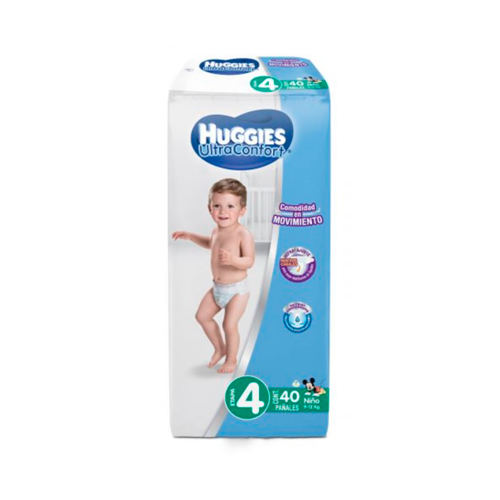 Pañal Ultra Etapa 4 de Niño - 64858 Huggies