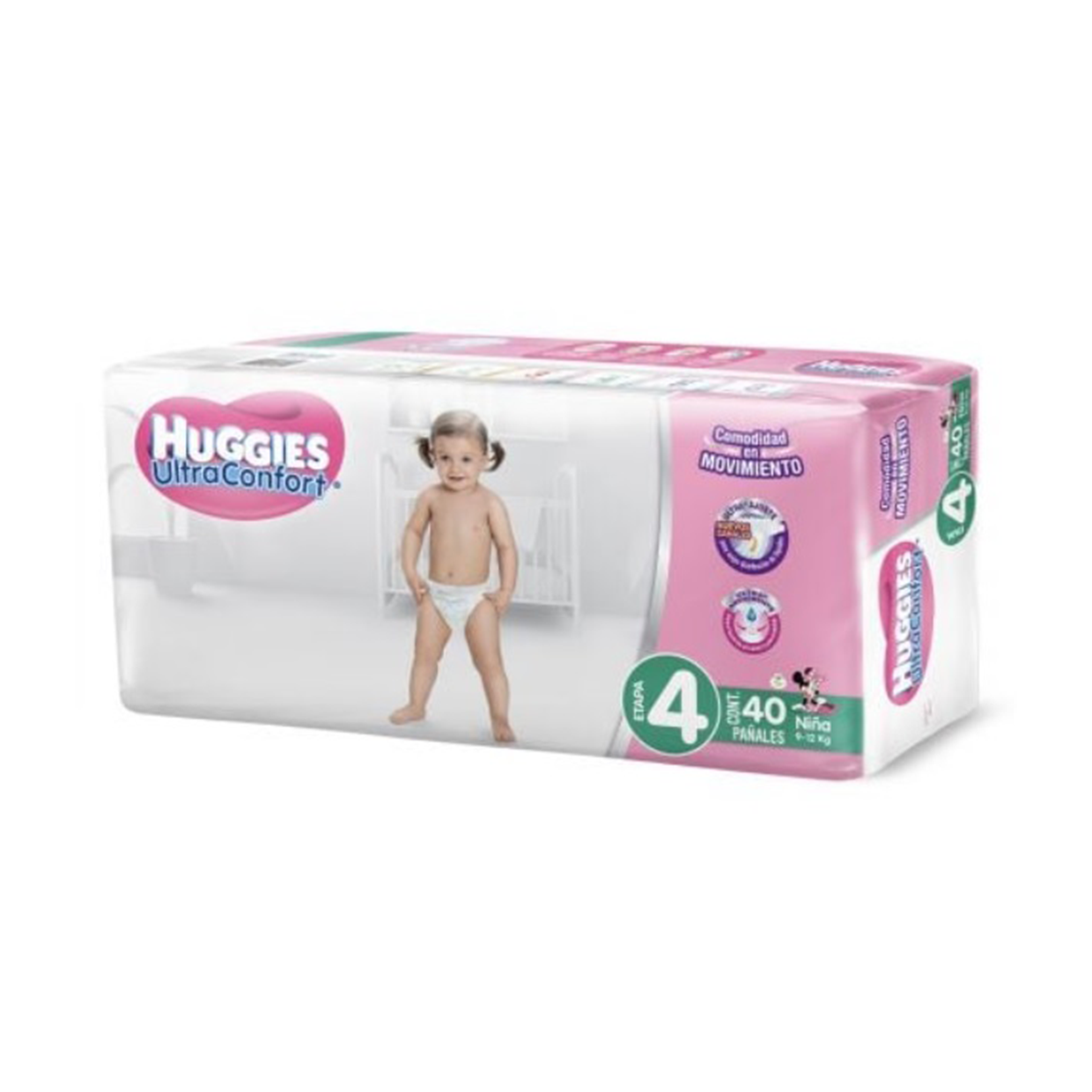 Pañal Ultra Etapa 4 de Niña - 64859 Huggies