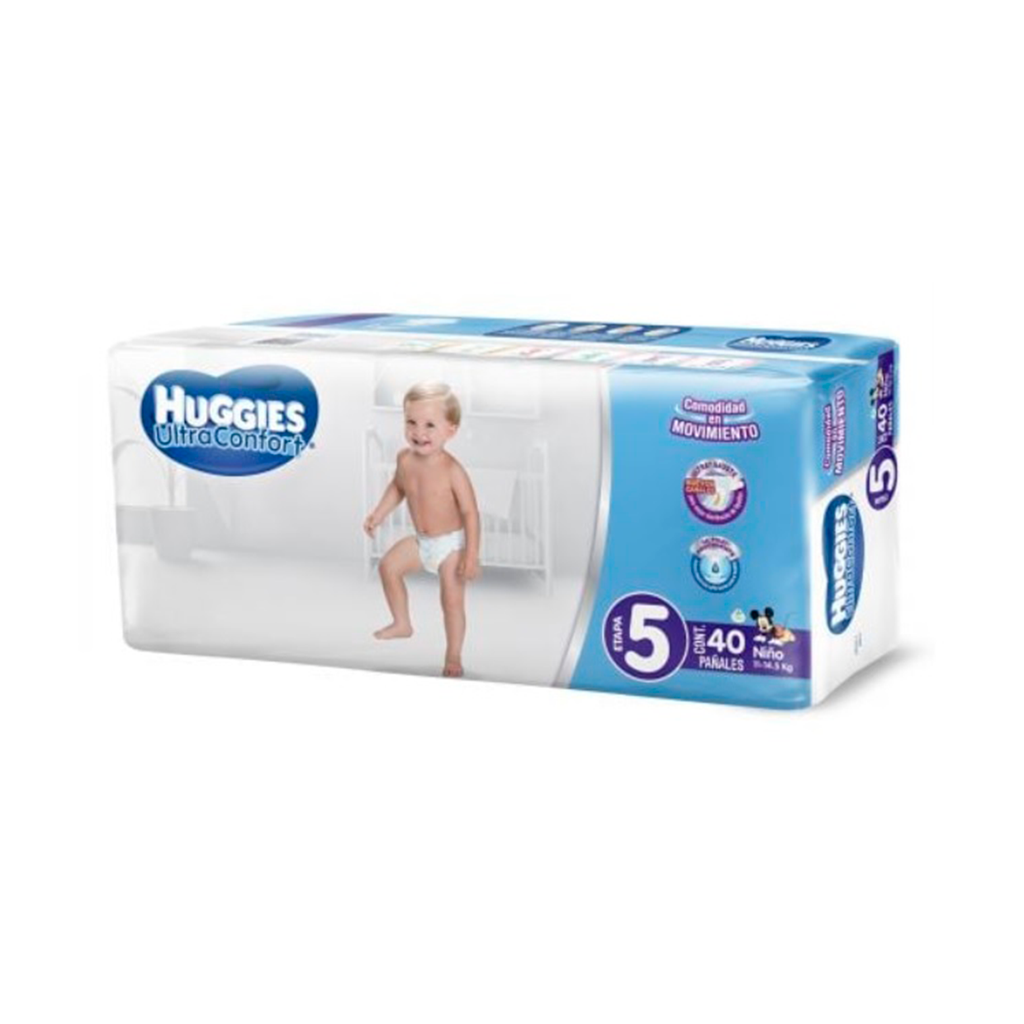 Pañal Ultra Etapa 5 de Niño - 64860 Huggies