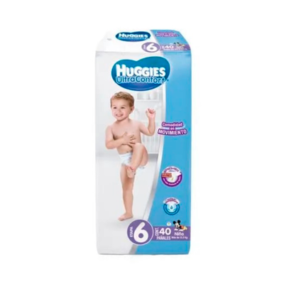 Pañal Ultra Etapa 6 de Niño - 64862 Huggies
