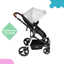 Carriola Travel System 4 en 1 Aston Gold Silver Bubbles Infanti
