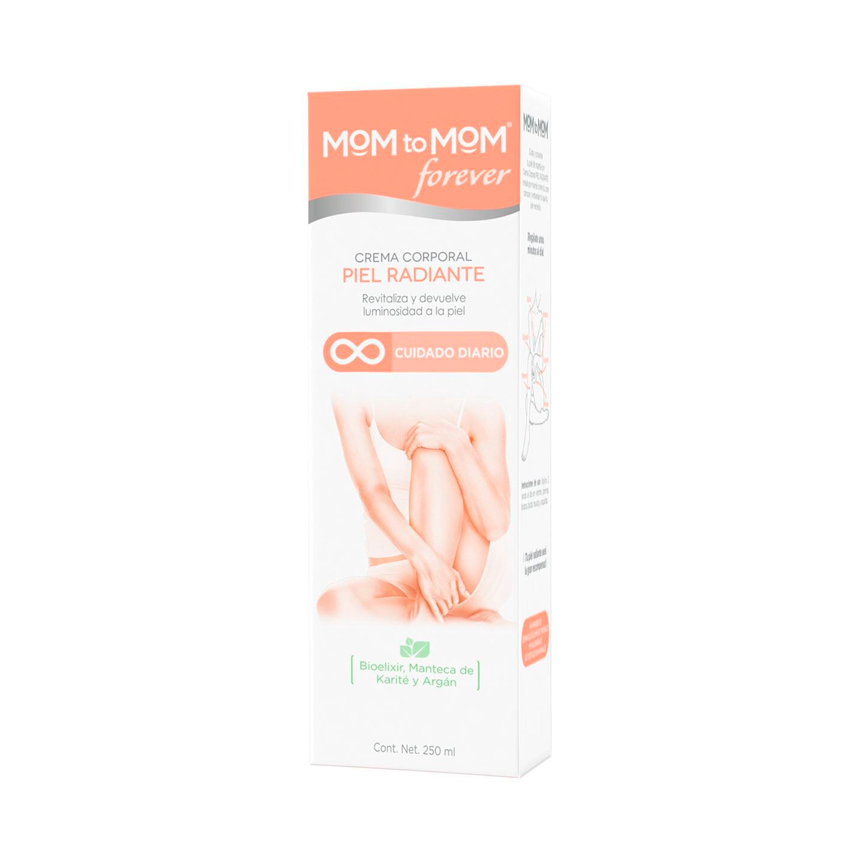 Crema Corporal Piel Radiante 250 gr. - 7501287201065 Mom to Mom