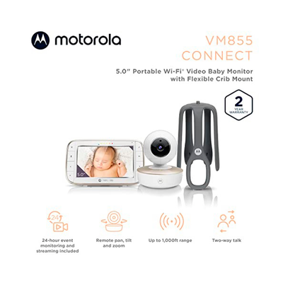 Monitor de Video Para Bebe - VM855 Motorola