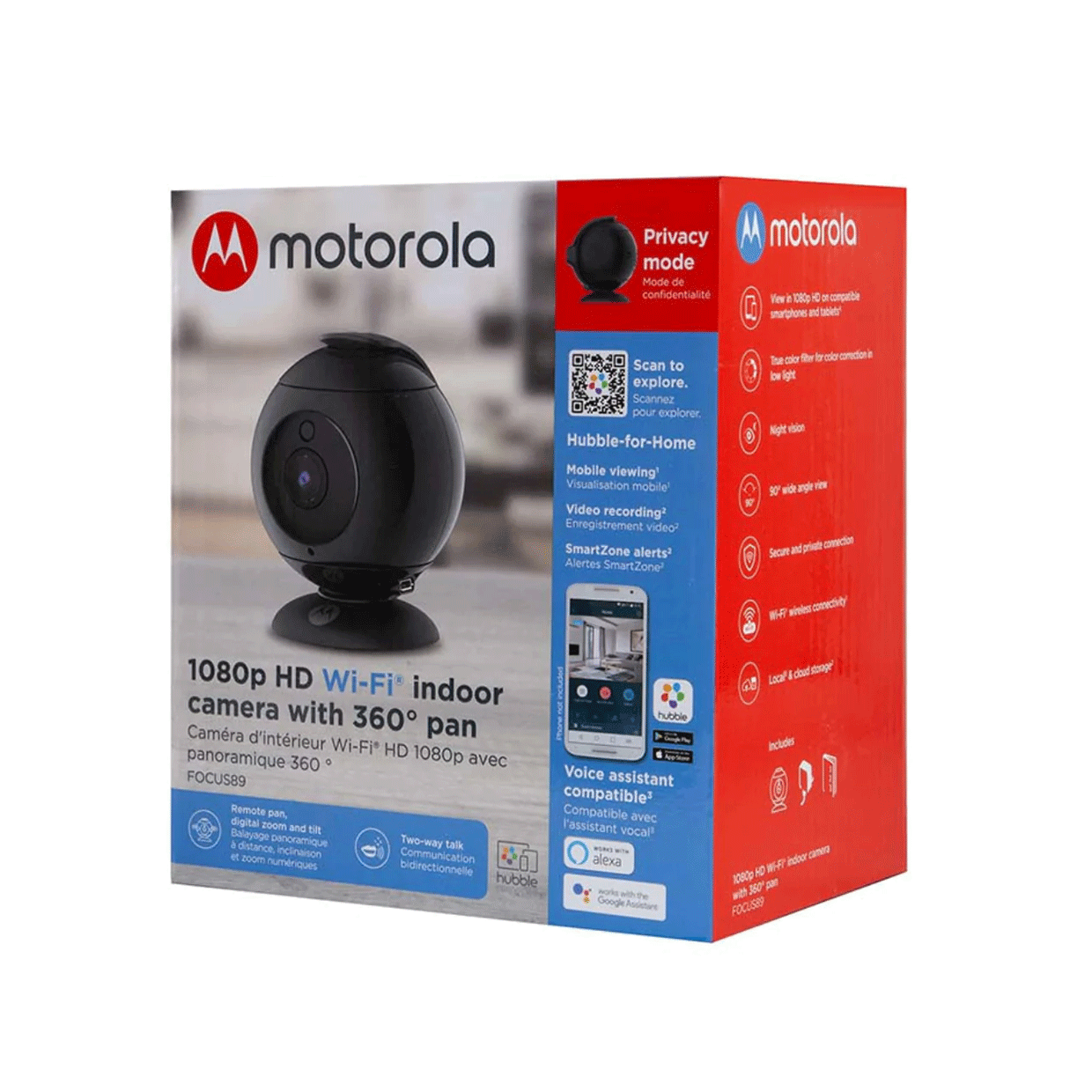 MONITOR/CAMARA MOTOROLA WIFI FOCUS89