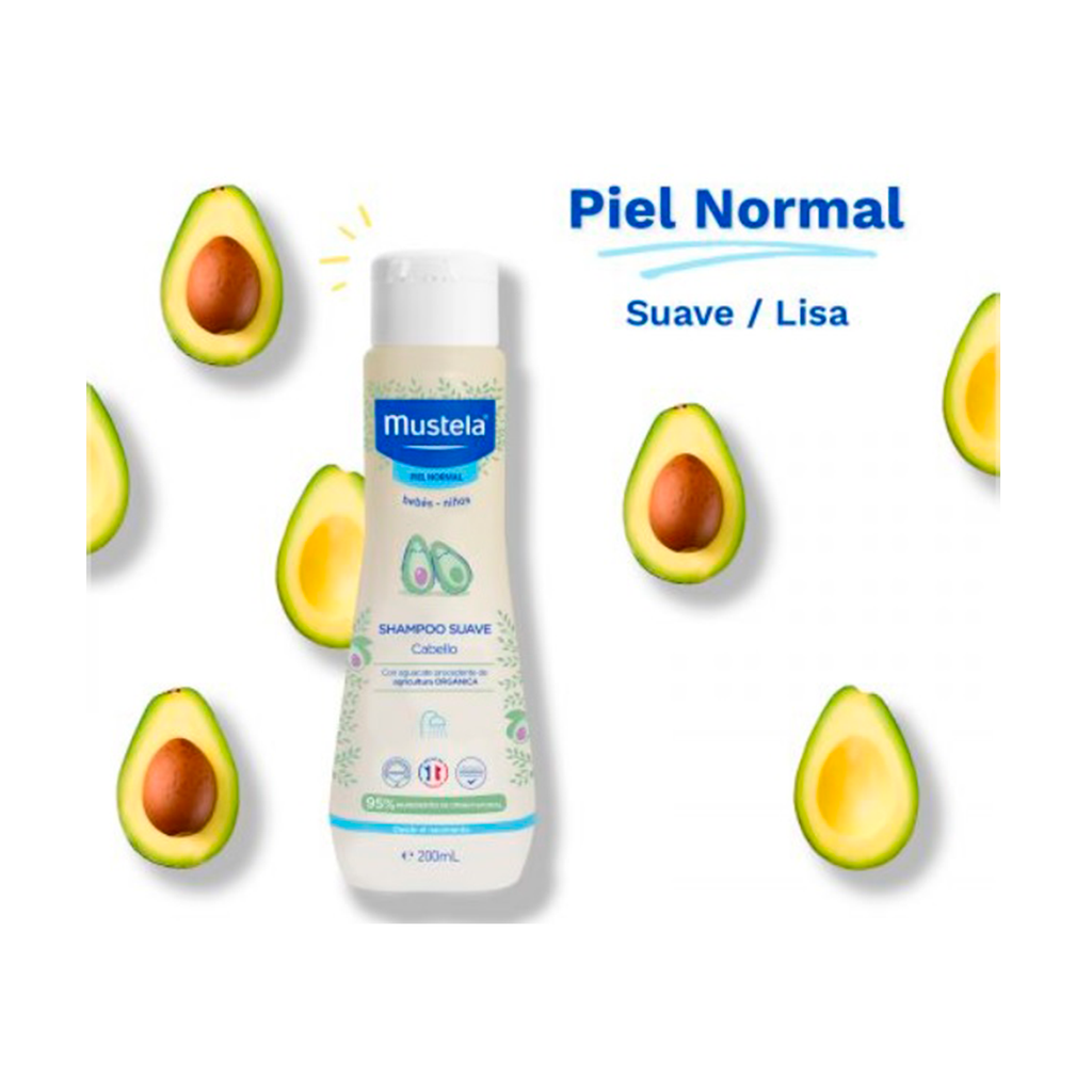 Shampoo Suave 200 ml. - 3612 Mustela