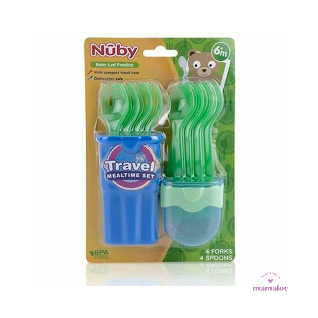 Estuche de Cubiertos para Viaje - Nuby