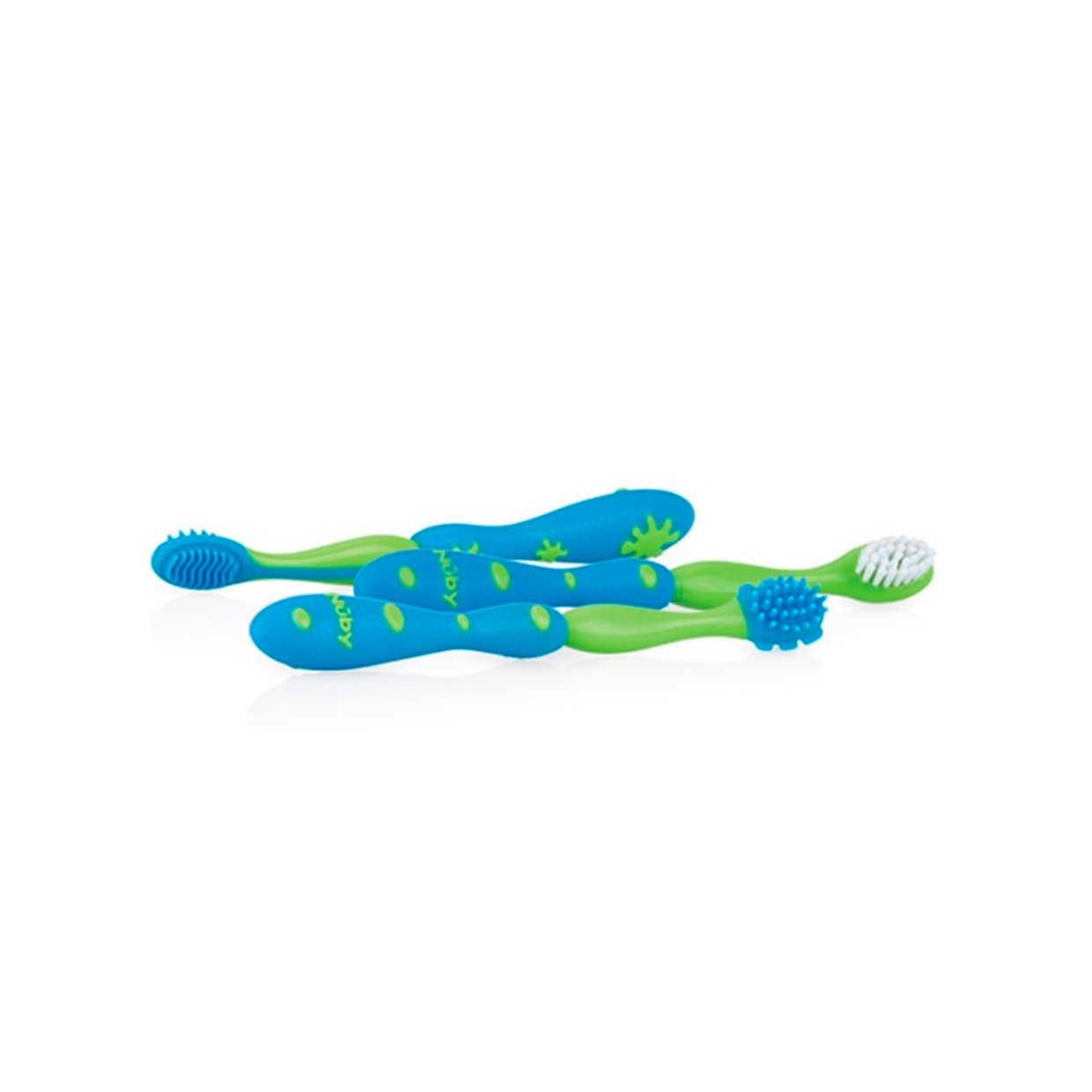 Juego de 3 Cepillos Dentales - 754 Nuby
