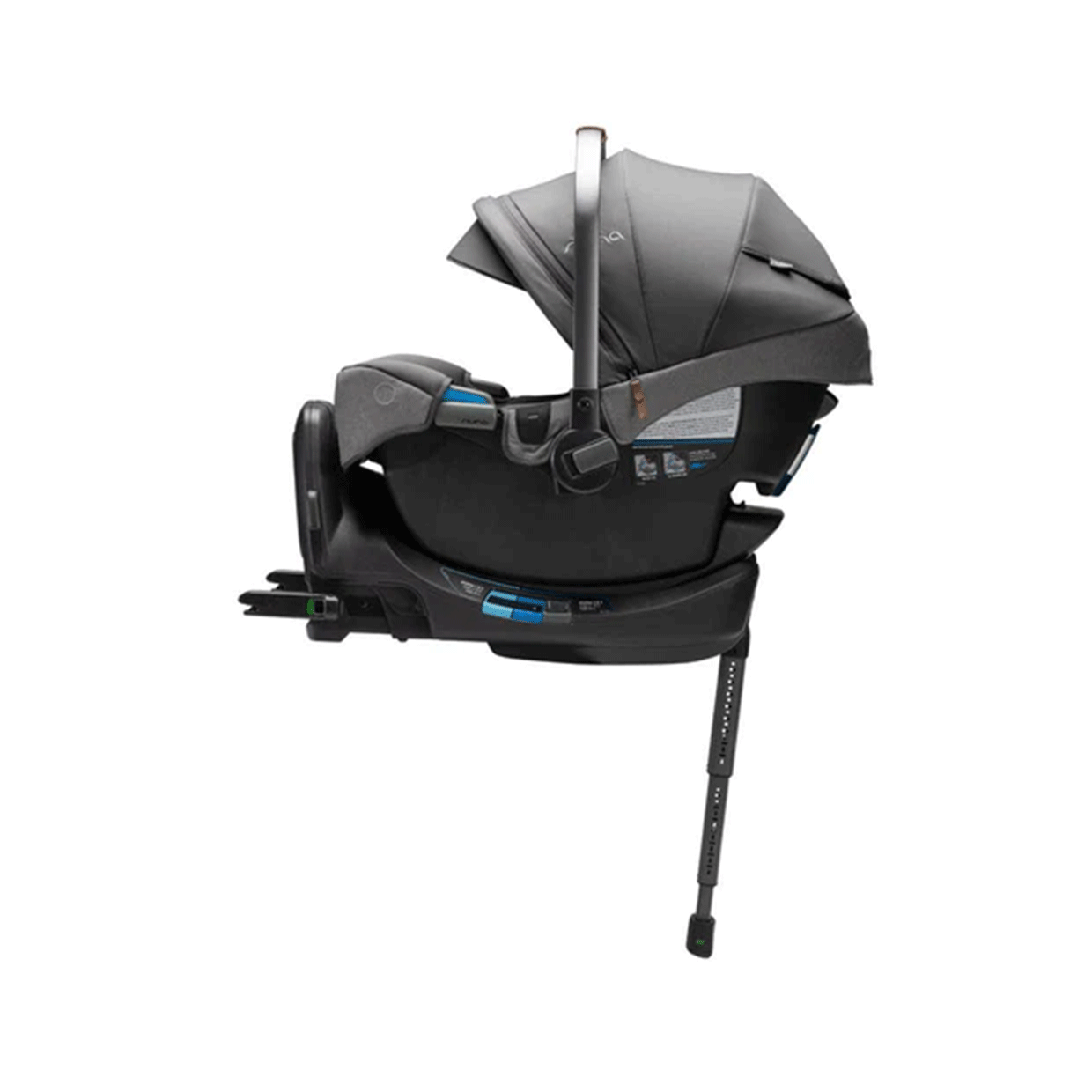 Silla de Coche Infantil Portabebes Nuna Pipa RX Granite + Base