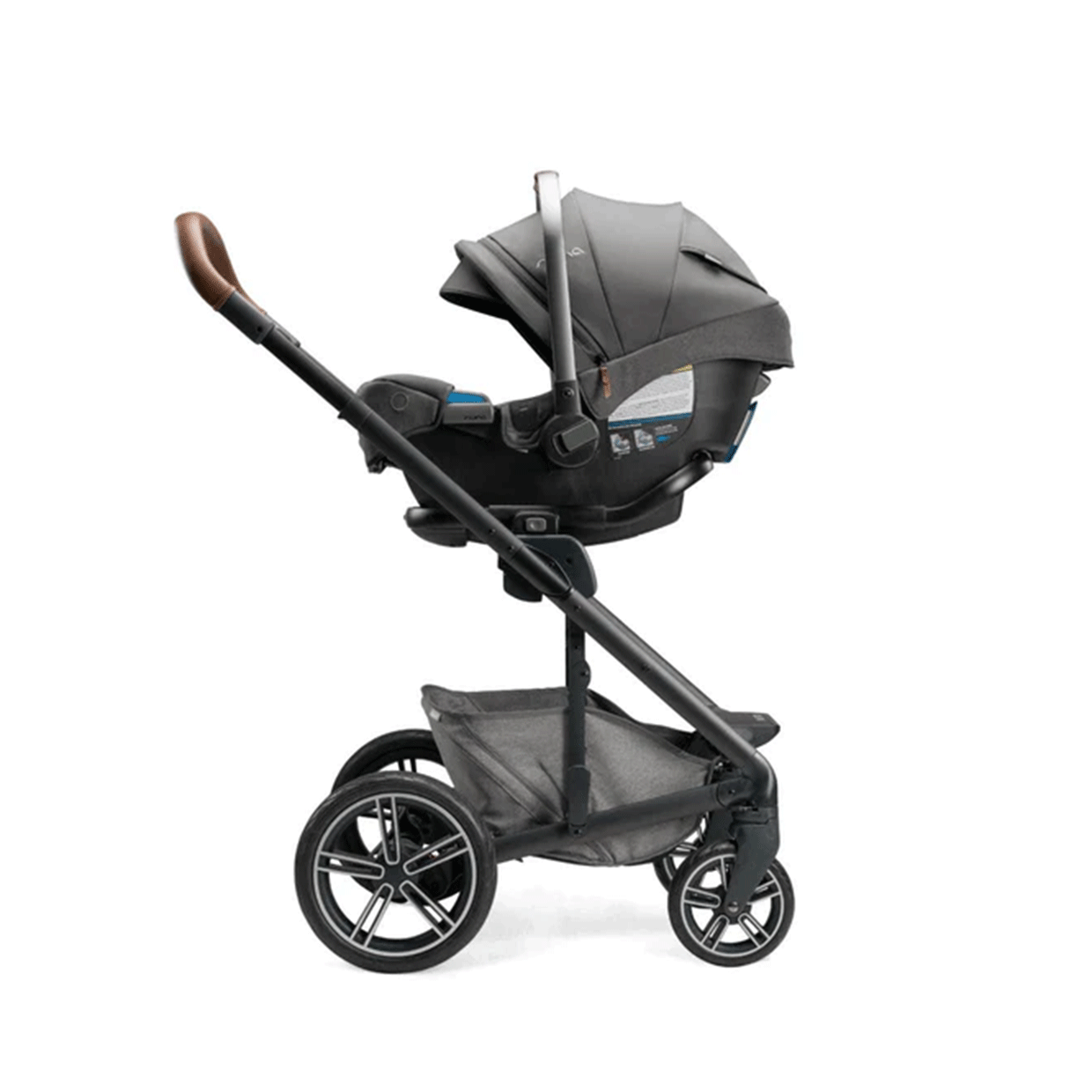 Silla de Coche Infantil Portabebes Nuna Pipa RX Granite + Base