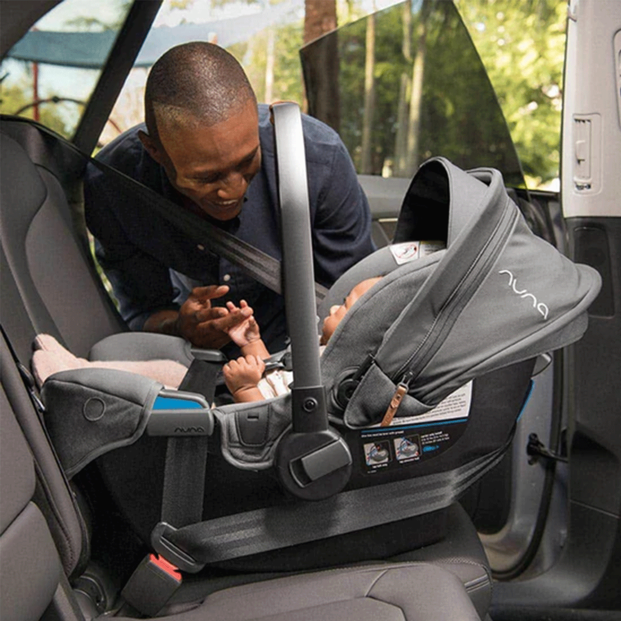 Silla de Coche Infantil Portabebes Nuna Pipa RX Granite + Base