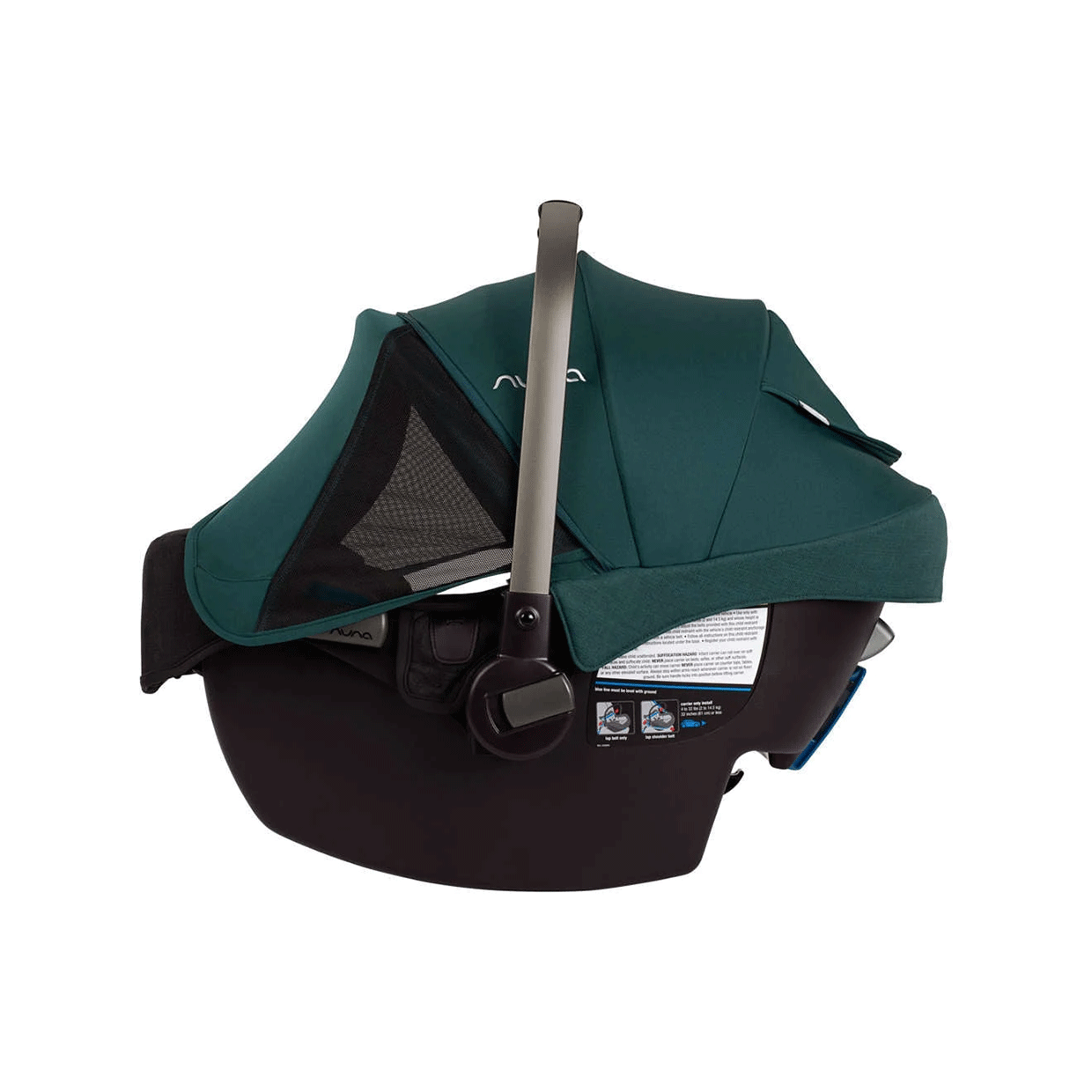 Silla de Coche Infantil Portabebes Nuna Pipa RX Lagoon + Base