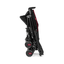 Carriola Ligera Pliko Mini 5 - Negra con Rojo 35CV13CY13 Peg-Perego