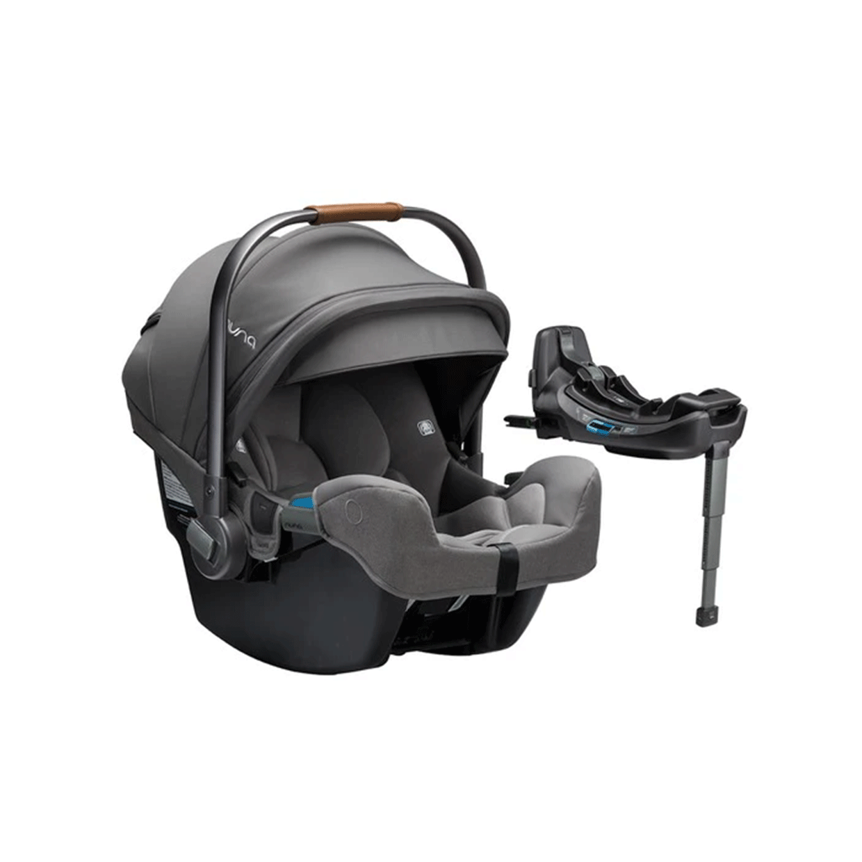 Silla de Coche Infantil Portabebes Nuna Pipa RX Granite + Base