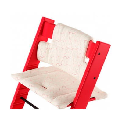 Cushion Tripp Trapp Geometric - Red 100349 Stokke