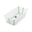 Bañera Plegable para Bebes Flexi Bath XL + Hamaca Stokke Verde Transparente
