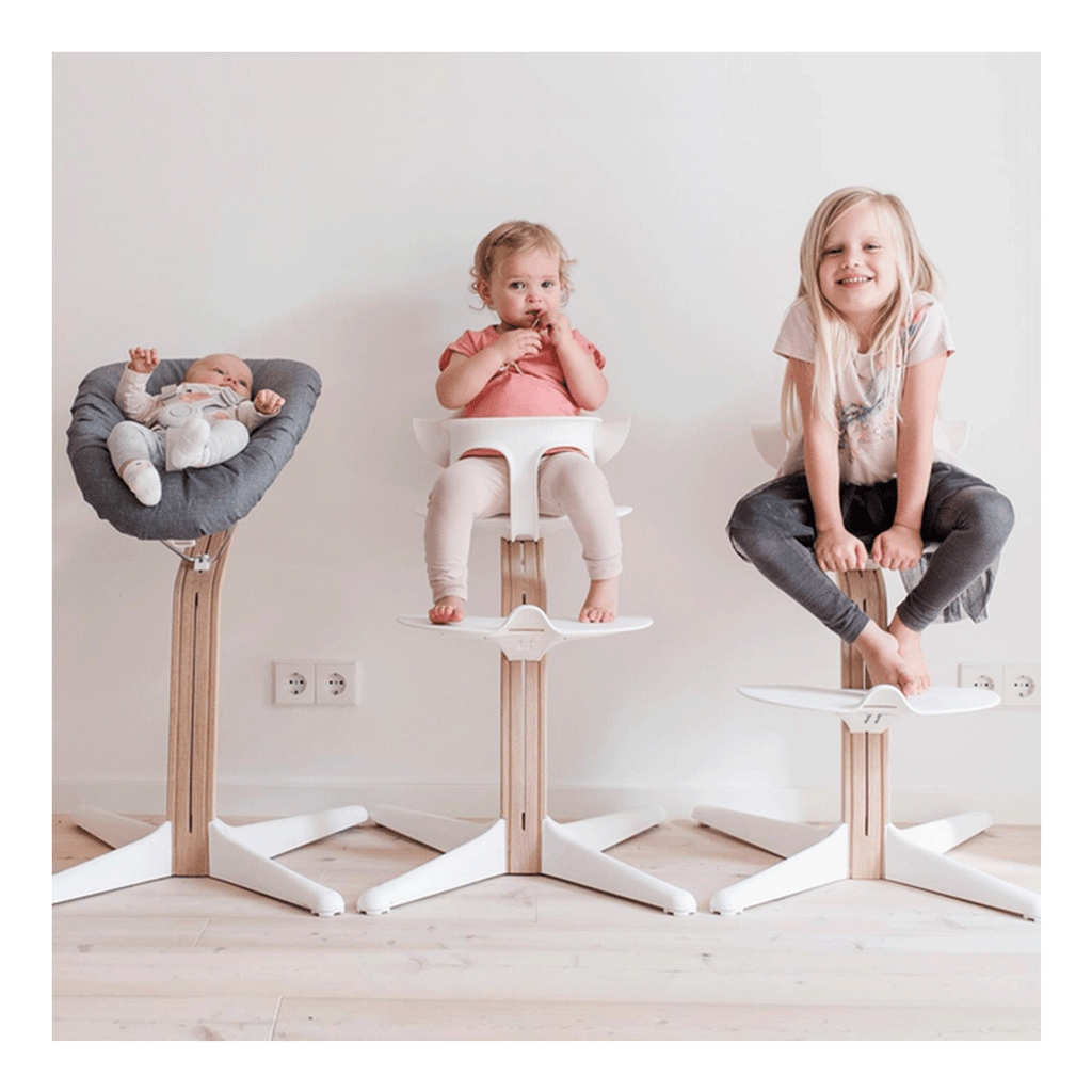 Silla Alta Nomi Stokke Blanco Natural