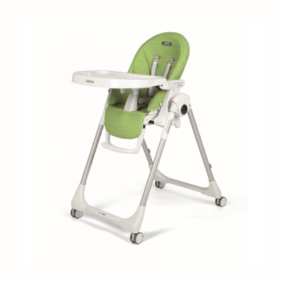 Silla Alta Prima Pappa Follow Me 2 en 1 PEG-PEREGO Wonder - Wonder Green