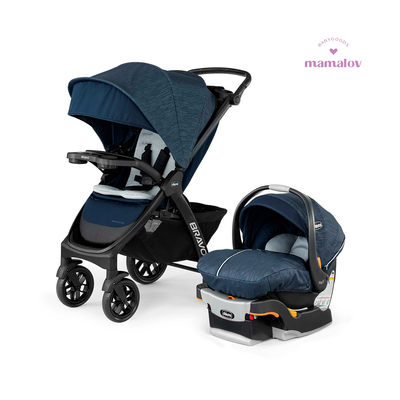 Carriola Bravo LE Trio Travel System - Harbor Chicco
