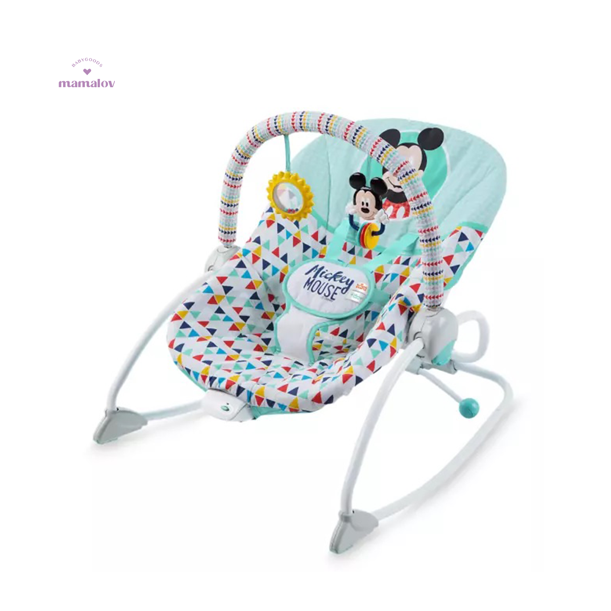 Bouncer Rocker Baby Mickey Mouse - 11543EXS BrightStarts – Mamalov