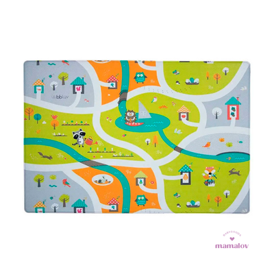 Tapete de Juego Suave, Reversible y Seguro - B0173 BBLUV