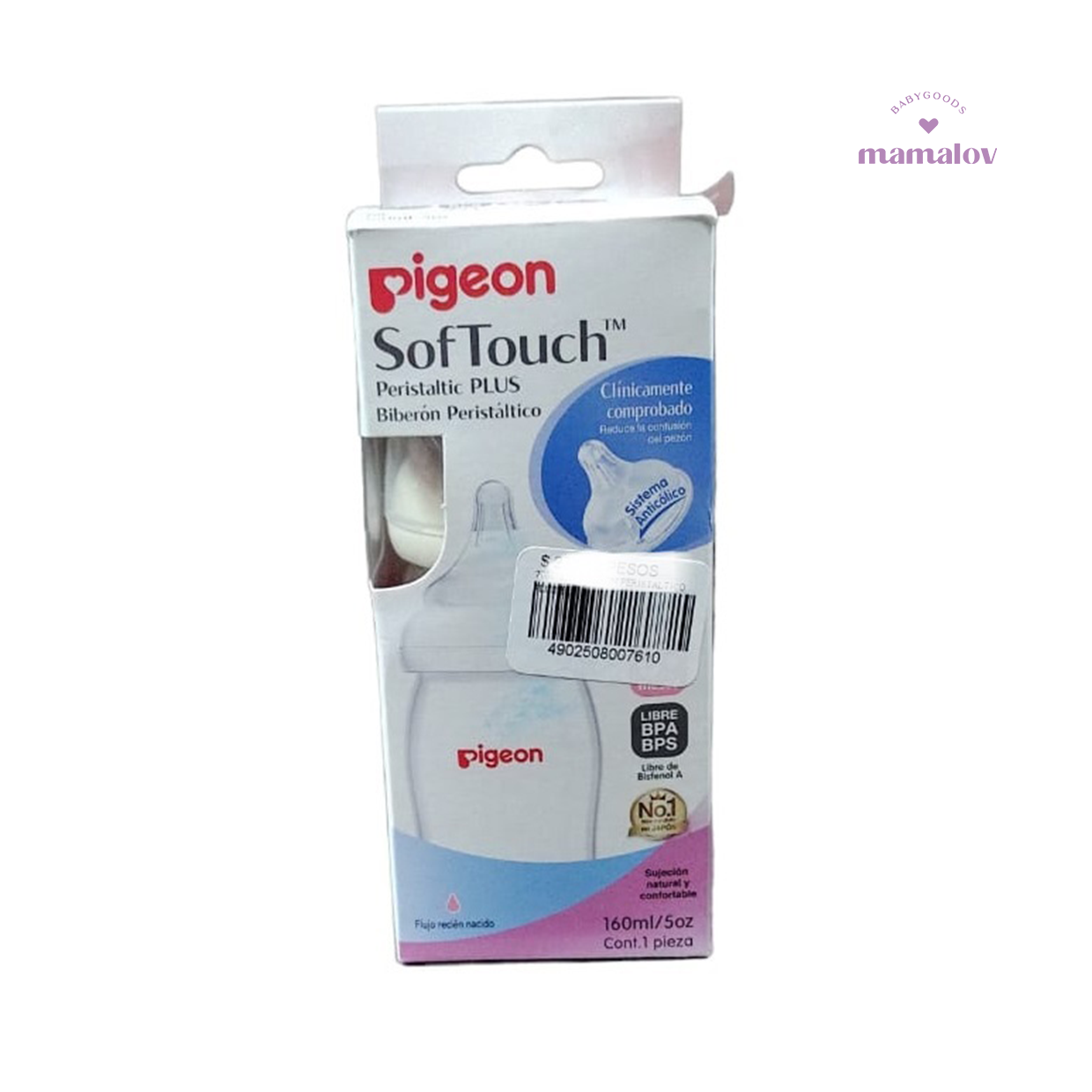 Biberon Peristaltico BA - 7000761N Pigeon