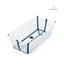 Bañera Flexi Bath Xl Transparent Blue Stokke 535902