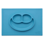 Plato de Silicon Happy Mat Azul Ezpz