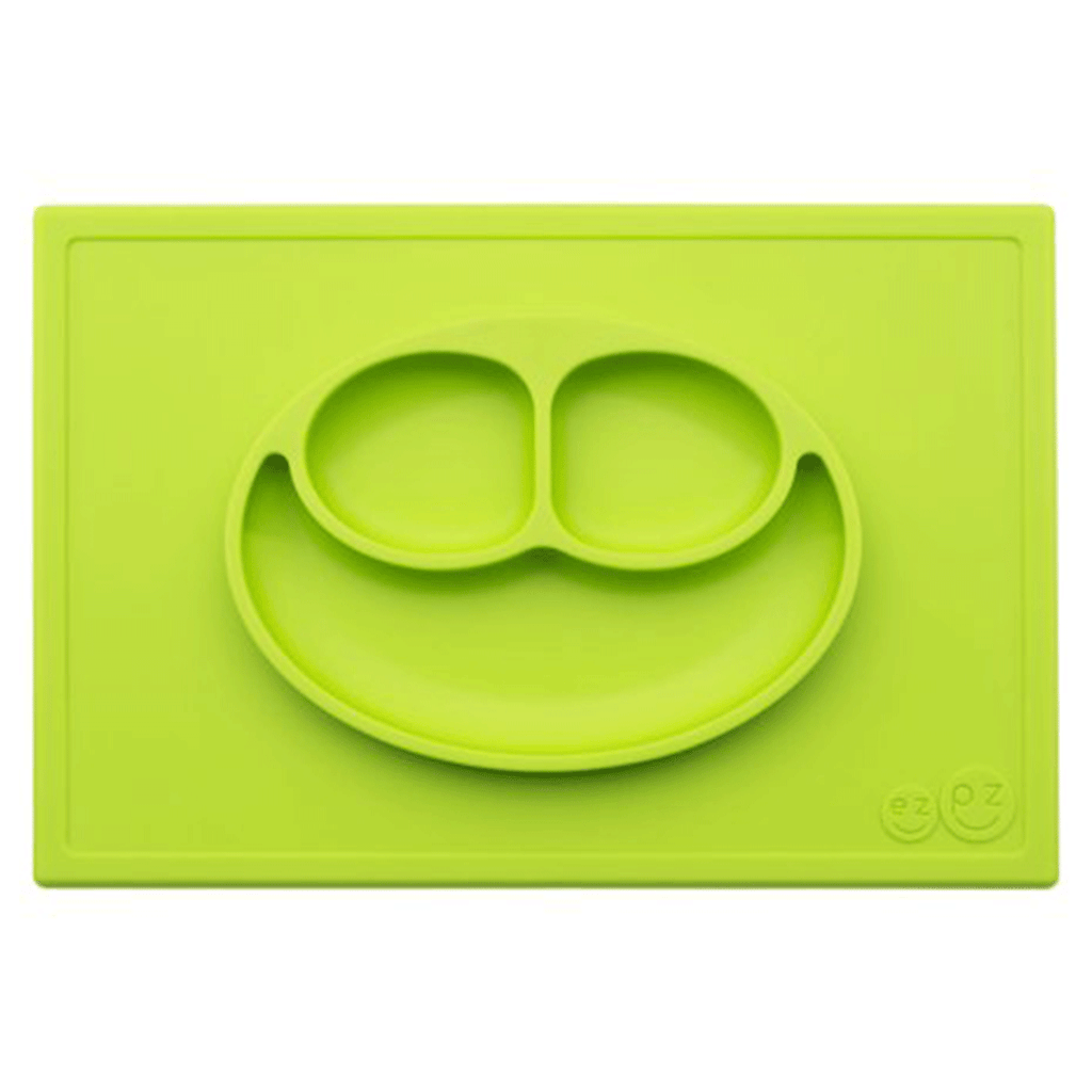 Plato de Silicon Happy Mat Verde Ezpz
