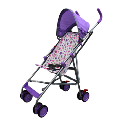 Carriola De Baston Plegable Ligera - Lila - Parents Choice