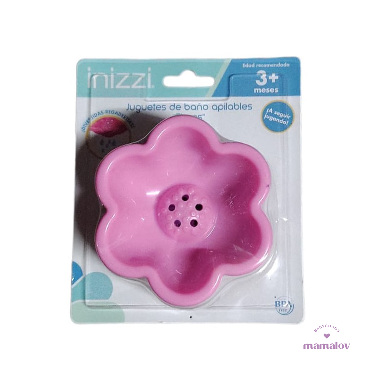 Juguete de Baño Apilables Flores - J006 Infanti