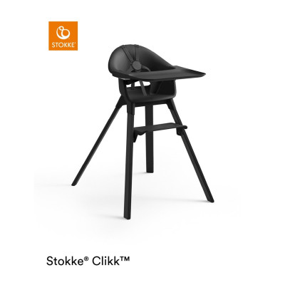 Silla Alta Clikk Stokke Midnight Black