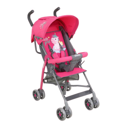 Carriola de Baston Skit Llama - Unicornio -Rosa  FL801 LMA Infanti