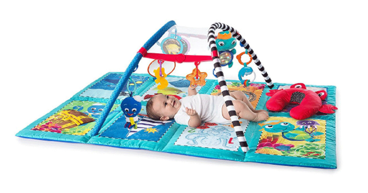 Chiviri4ta - BABY EINSTEIN DISCOVERY SEAS GYM Este versátil gimnasio para  bebés de Baby Einstein lleva a tu pequeño a un viaje de aventura con luces,  música y actividades inspiradas en el