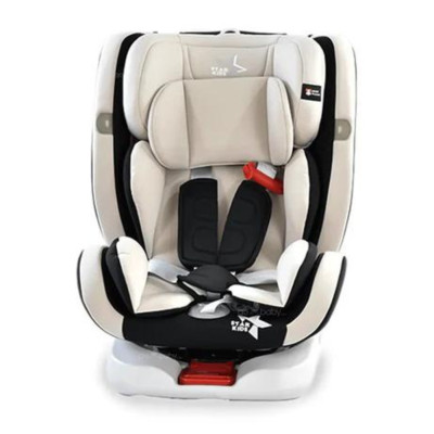 Silla De Auto Para Bebé Centauro 360° Isofix - Gris - Starkids