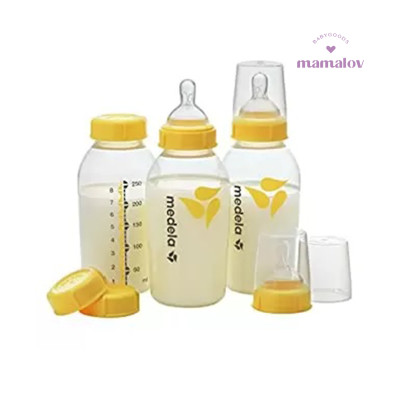 Set Botellas 8 oz Recolectoras - 87132 Medela