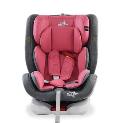 Silla De Auto Para Bebé Centauro 360° Isofix - Rosa - Starkids