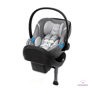 Autoasiento Portabebé Aton M con base SensorSafe & SafeLock Manhattan Grey 518002865 Cybex