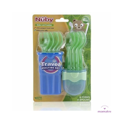 Estuche de Cubiertos para Viaje - Nuby